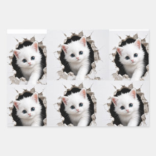 Cute Cat Wrapping Paper – Adorable Kitty Gift Wrap