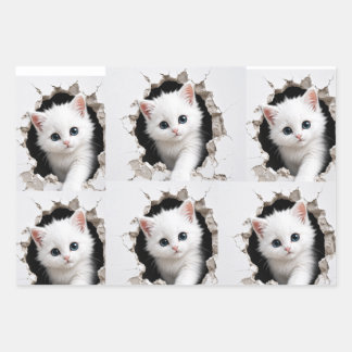 Cute Cat Wrapping Paper – Adorable Kitty Gift Wrap