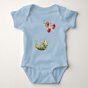 Cute Caterpillar Baby Bodysuit