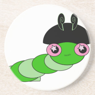 Cute Caterpillar Coaster