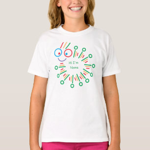 Cute Caterpillar Kids'  T-Shirt