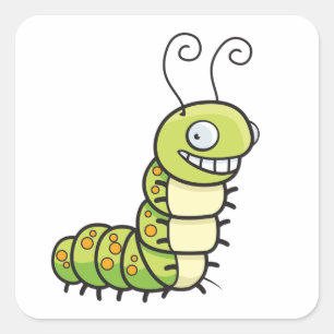 Cute Caterpillar Sticker