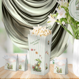 Cute Caterpillar Thank You Baby Shower Party Favour Box