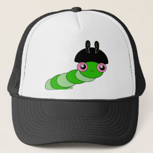 Cute Caterpillar Trucker Hat