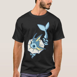 cute catfish vaporeo n eevelution cat fish mix kaw T-Shirt