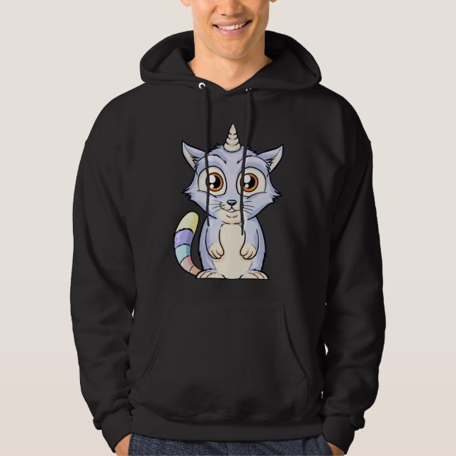 Cute Caticorn Hoodie (Front)