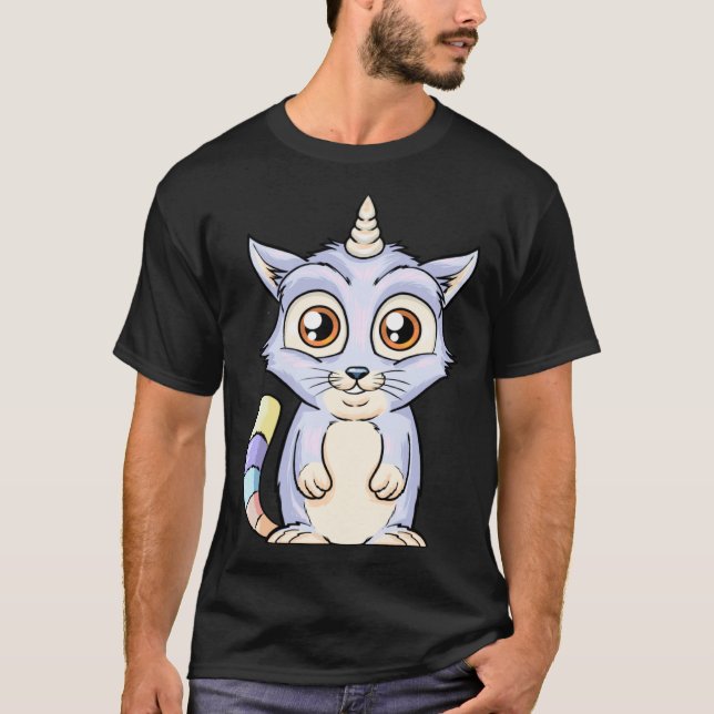 Cute Caticorn T-Shirt (Front)