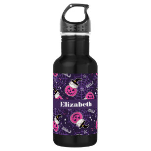 Cute Cats and Pumpkins Halloween Pattern 532 Ml Water Bottle