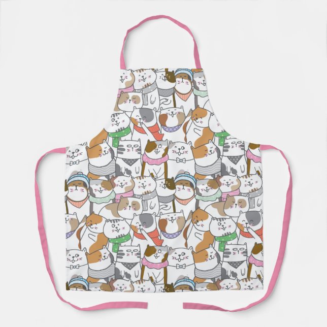 Cute Cats Apron (Front)