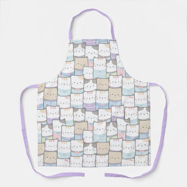Cute Cats Apron (Front)