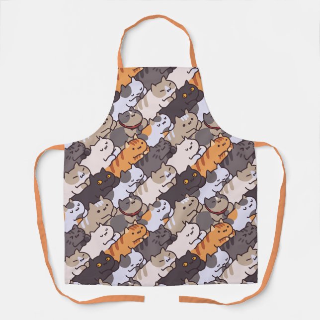 Cute Cats Apron (Front)
