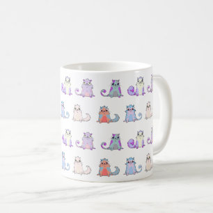 Cute cats are cryptokitties pattern 1 coffee mug
