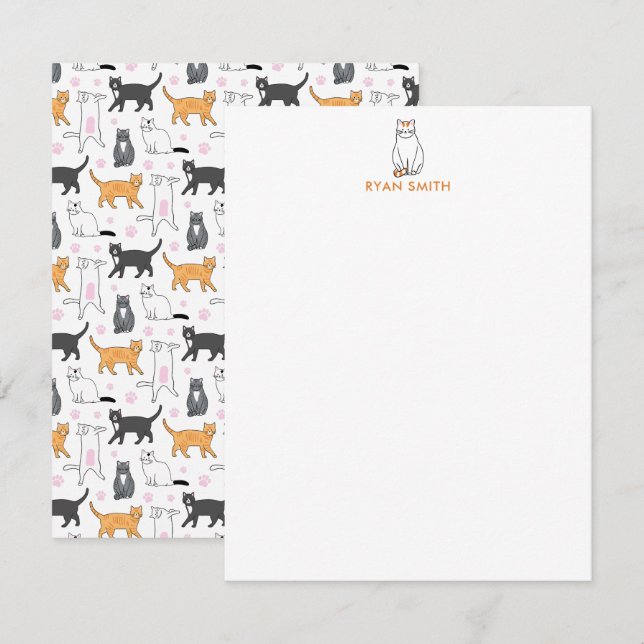 Cute Cats Card (Front/Back)