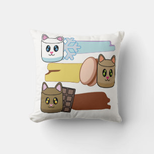Cute cats cushion