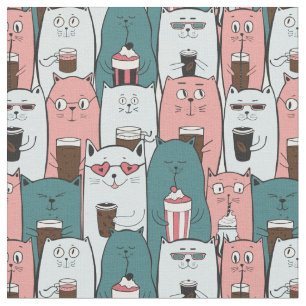Cute Cats Fabric