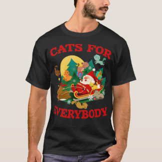 Cute Cats for Everybody Christmas Cute Kitten T-Shirt