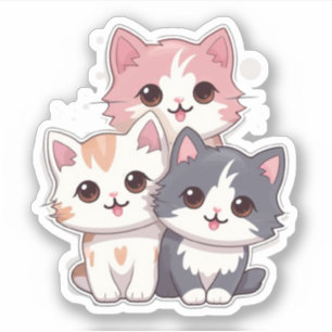 Cute Cats Kawaii Pet Animal