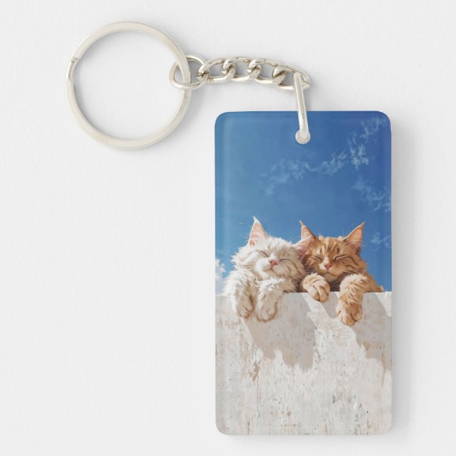Cute Cats Key Ring (Front)