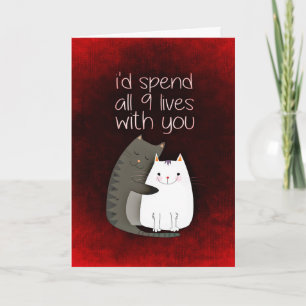 Cute cats Love Card