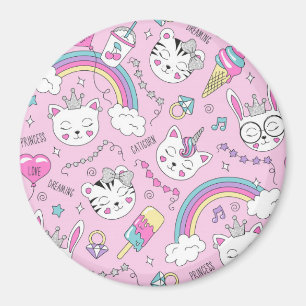 Cute Cats Magnet