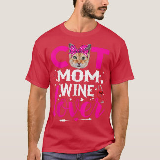Cute Cats Mother Lover Cat Dog Mother's Day  T-Shirt