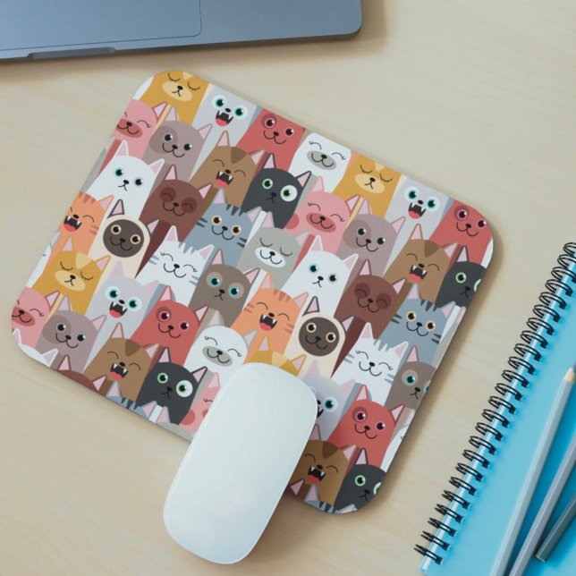 Cute Cats Mousepad (Creator Uploaded)