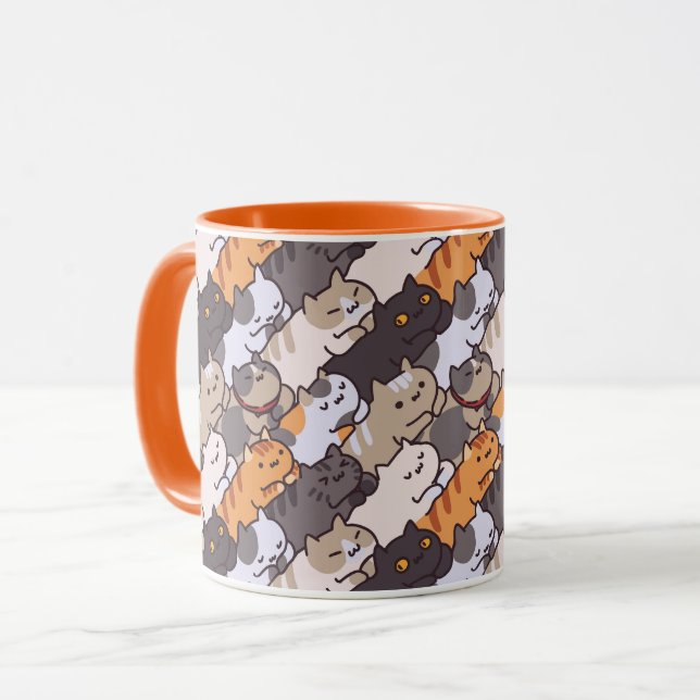 Cute Cats Mug (Front Left)
