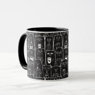 Cute cats mug