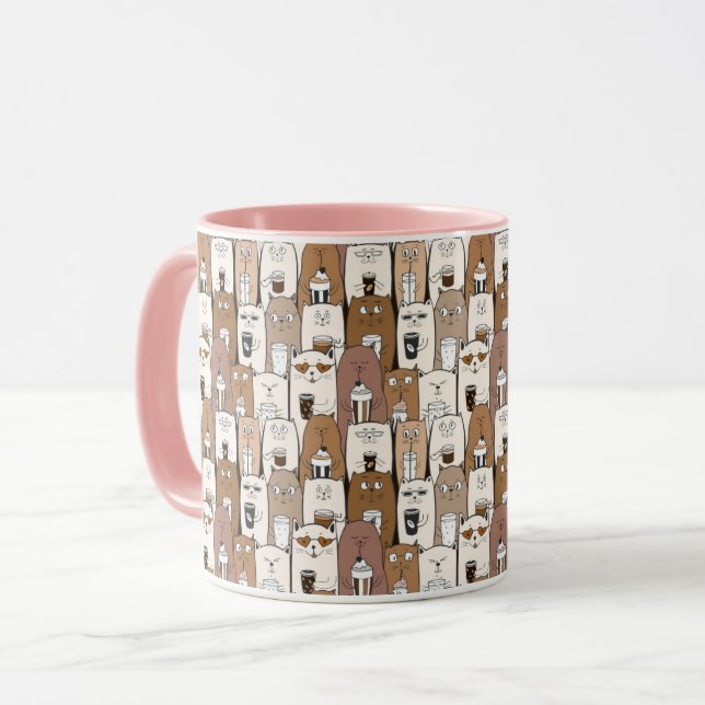 Cute Cats Mug (Front Left)