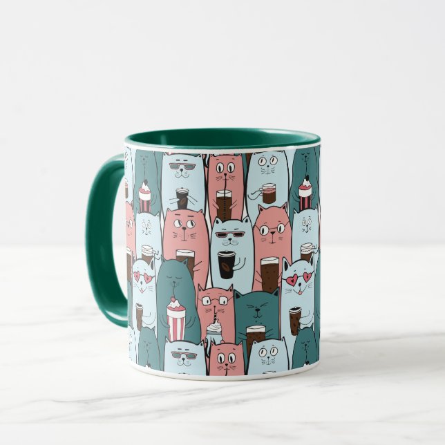 Cute cats mug (Front Left)