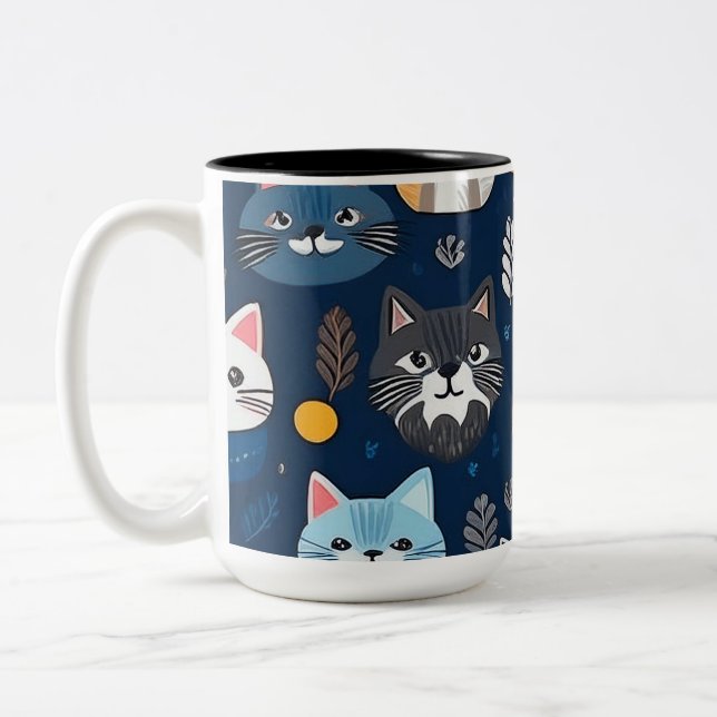 cute cats mugs (Left)
