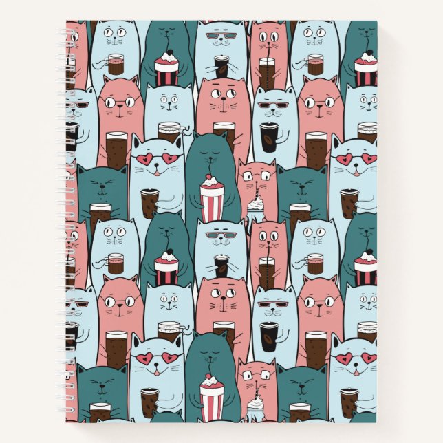 Cute Cats Notebook (Front)