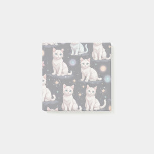 Cute Cats Pattern Post-it Notes
