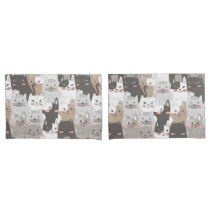 Cute Cats Pillowcase