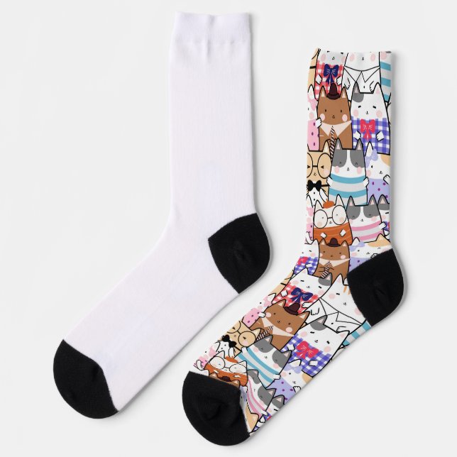 Cute cats socks (Left)
