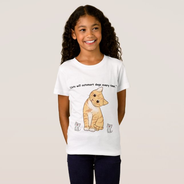 cute cats T-Shirt (Front Full)