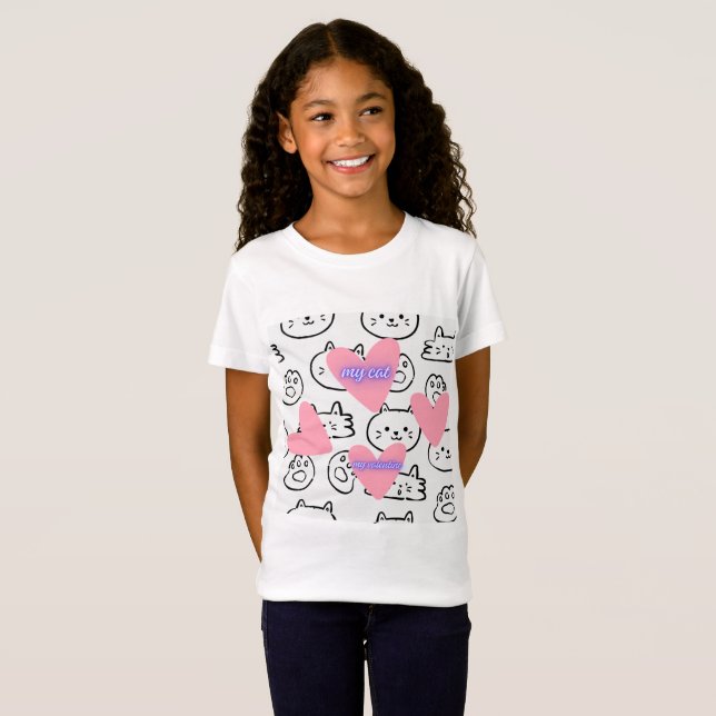 cute cats T-Shirt (Front Full)