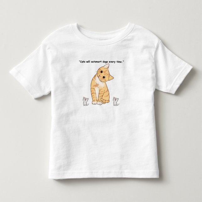 cute cats toddler T-Shirt (Front)