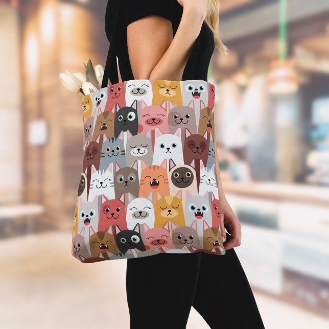 Cute Cats Tote (Creator Uploaded)