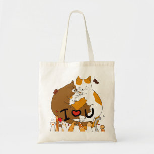 Cute Cats Tote Bag