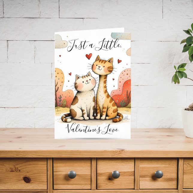 Cute Cats Valentine Card (Creator Uploaded)