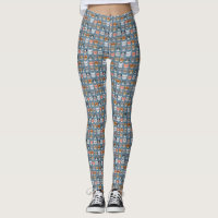 Cute Cats Wearing Glasses Pattern