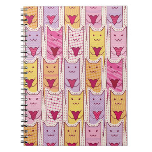 Cute Cats with Loving Hearts Notebook