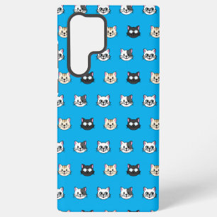 Cute Cats with Reading Glasses and Sunglasses Samsung Galaxy Case