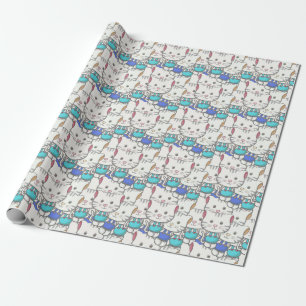 Cute Cats Wrapping Paper