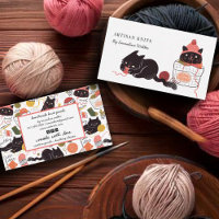 Cute Cats Yarn Knitting Goods Instruction