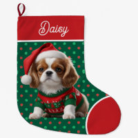 Cute Cavalier King Charles Sweater Personalised
