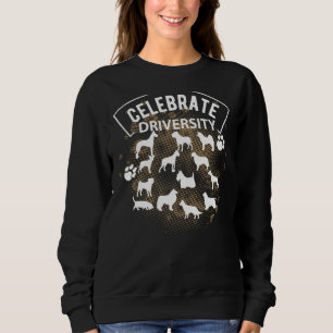 Cute Celebrate Dogs Various Dog Breeds For Dog Own Sweatshirt