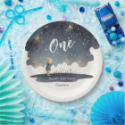 Cute Celestial Birthday Stars Watercolor Boy