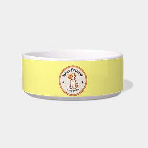 CUTE! Ceramic Pet Bowl - Best Friend Fur Ever